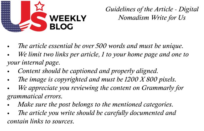  Guidelines Digital Nomadism Write for Us