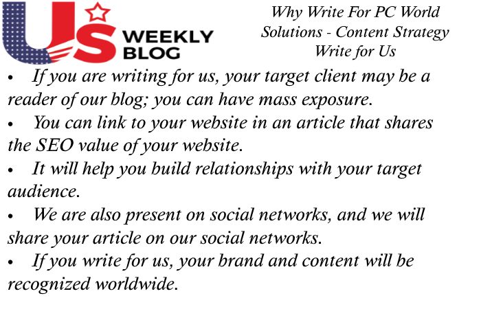 Content Strategy Why Write for Us