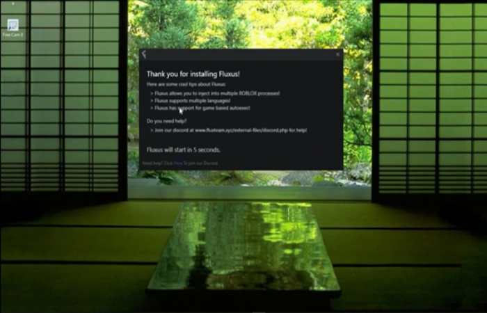 Fluxus is done installing - Fluxus Mac Download 