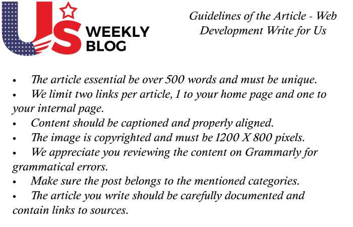 Web Development Write for Us Guideline