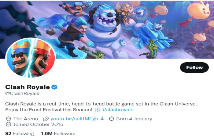 Clash Royale Twitter