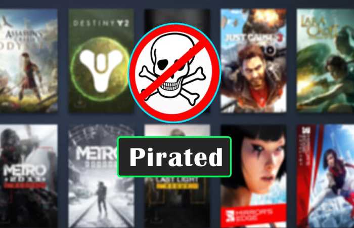 List the risks of downloading movies from piracy websites.