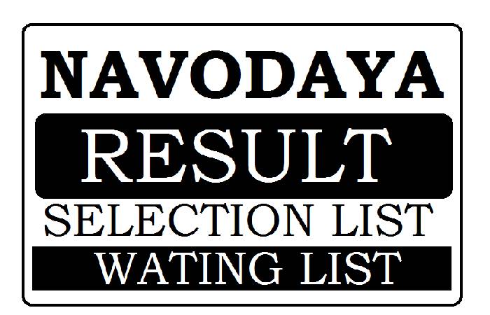 Navodaya Vidyalaya Selection List 2024